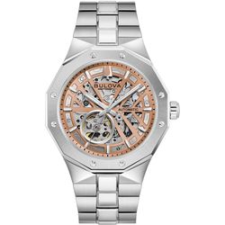 Reloj Bulova Hombre 96A351 Octogon Acero Automático
