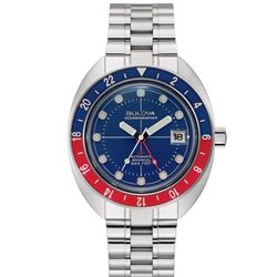 Reloj Bulova Hombre 96B405 Oceanographer GMT Acero