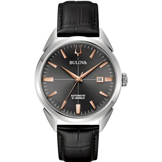 Rellotge Bulova Home 96B422 Pell Negra