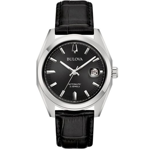 Relógio Masculino Bulova 96B435 Couro Preto