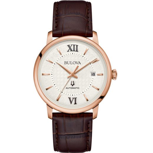 Rellotge Bulova Home 97B225 Pell Marró