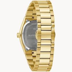 Reloj Bulova Hombre 97B237 Super Seville Edición Limitada Acero Dorado Analógico