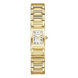 Reloj Bulova Hombre 97L200 Marc Anthony Acero Dorado Analógico