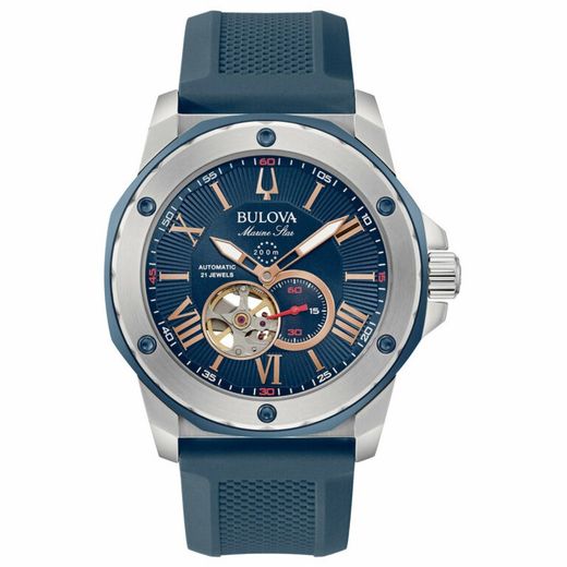 Relógio Masculino Bulova 98A282 Sport Blue Marine Star