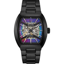 Reloj Bulova Hombre 98A320 Negro Automático