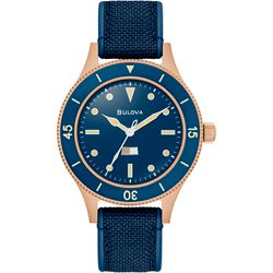 Reloj Bulova Hombre 98A325 Nylon Azul