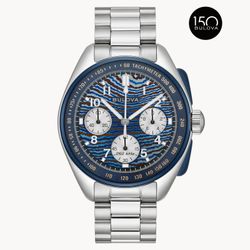 Reloj Bulova Hombre 98A329 Lunar Pilot Timascus Edición Limitada Acero Analógico