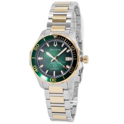 Reloj Bulova Hombre 98B467 Acero Bicolor Dorado Automático