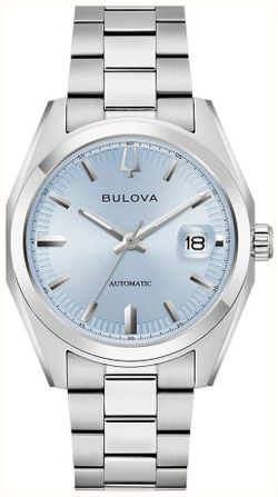 Reloj Bulova Mujer 96B469 Automático Acero Plateado Analógico