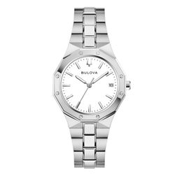 Reloj Bulova Mujer 96M172 Acero Plateado Analógico