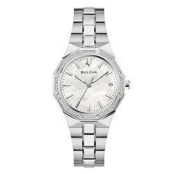 Reloj Bulova Mujer 96R255 Acero Plateado Analógico