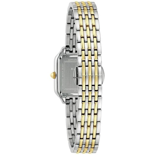 Reloj Bulova Mujer 98L330 Acero Bicolor Dorado Analógico