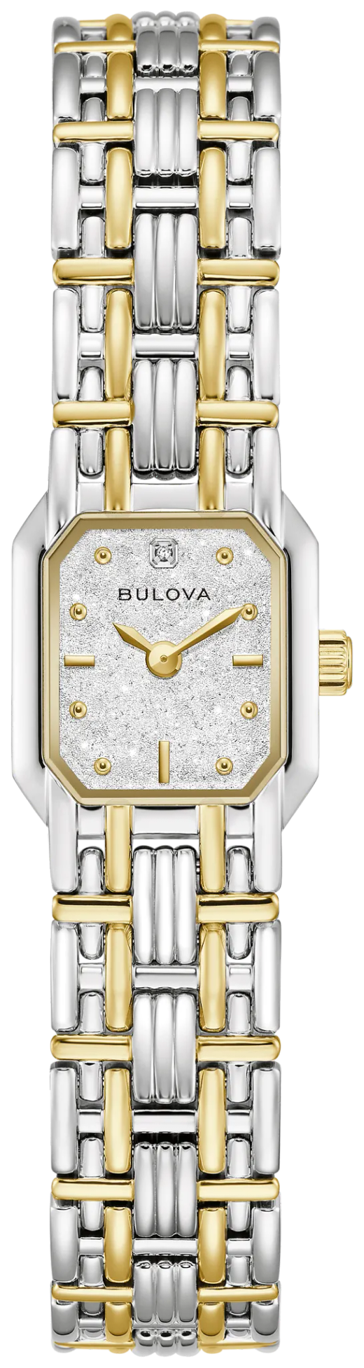 Reloj Bulova Mujer 98P237 Acero Bicolor Dorado Analógico