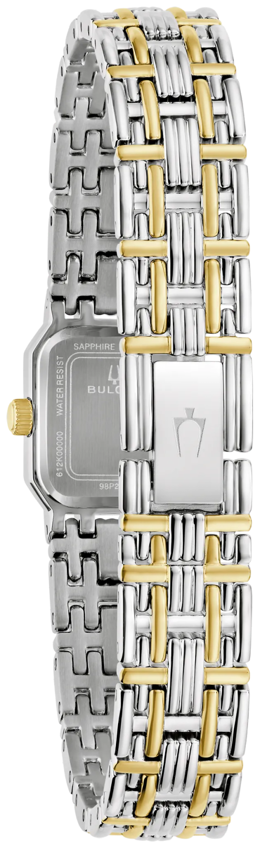 Reloj Bulova Mujer 98P237 Acero Bicolor Dorado Analógico