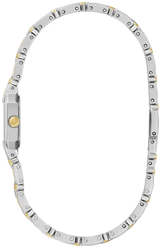 Reloj Bulova Mujer 98P237 Acero Bicolor Dorado Analógico