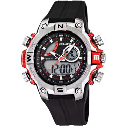Reloj Calypso Hombre K5586/1 Sport Negro Analógico-Digital