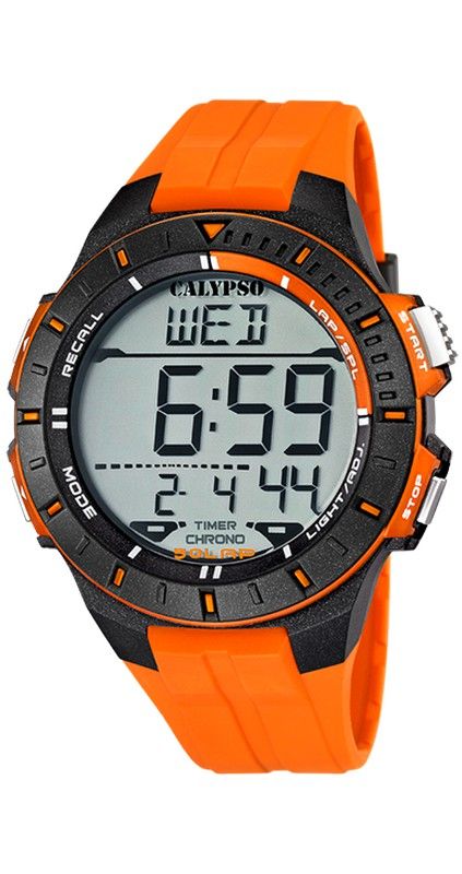 Rellotge Calypso Home K5607/1 Sport Taronja