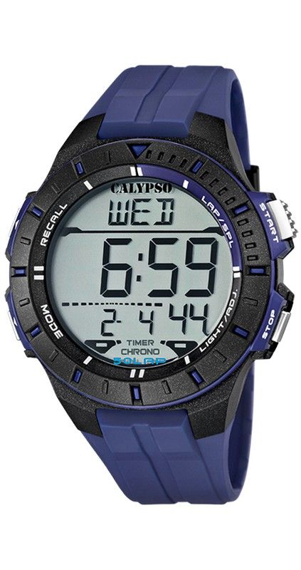 Relógio masculino Calypso K5607/2 esporte azul