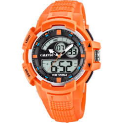 Reloj Calypso Hombre K5767/1 Sport Naranja Analógico-Digital