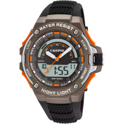 Reloj Calypso Hombre K5768/2 Sport Negro Bicolor Gris Analógico-Digital