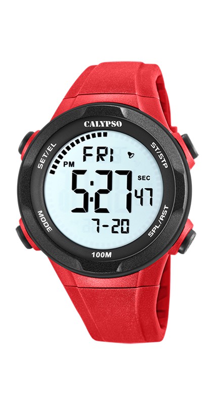 Reloj Calypso Hombre K5780/5 Sport Rojo — Joyeriacanovas