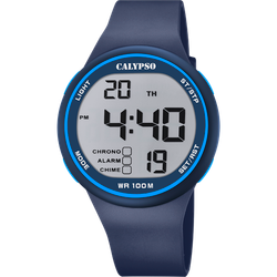 Reloj Calypso Hombre K5795/3 Caucho Azul Digital