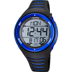 Reloj Calypso Hombre K5807/4 Sport Negro Bicolor Azul Digital