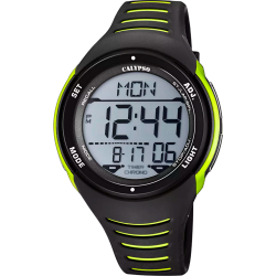 Reloj Calypso Hombre K5807/5 Sport Negro Bicolor Verde Digital