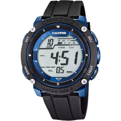 Reloj Calypso Hombre K5820/2 Sport Negro Bicolor Azul Digital