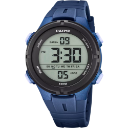 Reloj Calypso Hombre K5837/3 Sport Azul Oscuro Digital