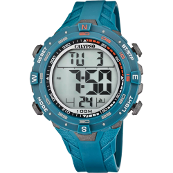 Reloj Calypso Hombre K5838/2 Sport Azul Claro Digital
