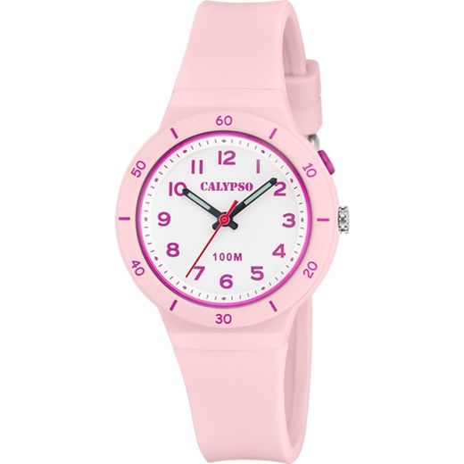 Calypso Children's Watch K5848/1 Sport Pink