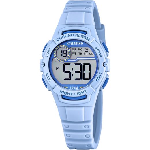 Calypso Children's Watch K5852/2 Sport Light Blue