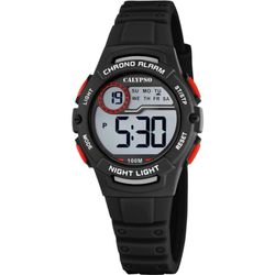 Calypso Børneur K5852/6 Sport Sort