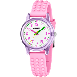 Reloj Calypso Infantil K5876/1 Sport Rosa Analógico