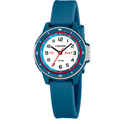 Reloj Calypso Infantil K5881/4 Sport Azul Analógico