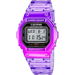 Reloj Calypso Unisex K5874/2 Sport Morado Digital