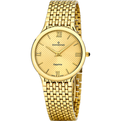 Reloj Candino Hombre C4363/3 Acero Dorado Analógico