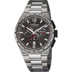 Reloj Candino Hombre C4603/P Titanio Gris Cronógrafo Analógico