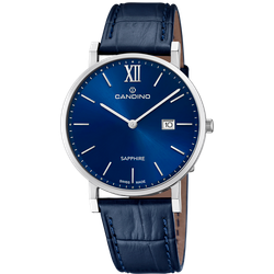 Reloj Candino Hombre C4724/2 Piel Azul Acero Analógico