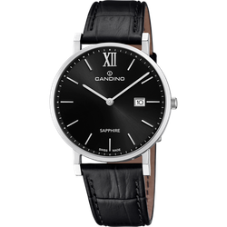Reloj Candino Hombre C4724/3 Piel Negra Acero Analógico