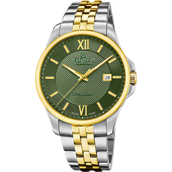 Reloj Candino Hombre C4769/3 Acero Bicolor Dorado Automático Analógico