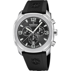 Reloj Candino Hombre C4774/6 Sport Negro Acero Cronógrafo Analógico