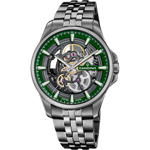 Reloj Candino Hombre C4782/2 Acero Gris Automático Analógico