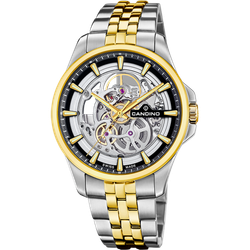 Reloj Candino Hombre C4784/1 Acero Bicolor Dorado Automático Analógico