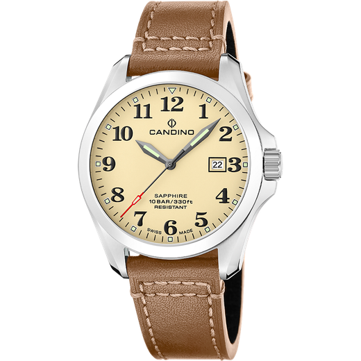 Reloj Candino Hombre C4785/1 Acero Analógico C/ Correas Intercambiables