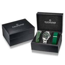 Reloj Candino Hombre C4785/3 Acero Analógico C/ Correas Intercambiables