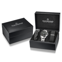 Reloj Candino Hombre C4785/4 Acero Analógico C/ Correas Intercambiables