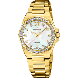 Reloj Candino Mujer C4755/1 Acero Dorado Analógico