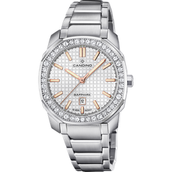 Reloj Candino Mujer C4756/1 Acero Circonitas Analógico